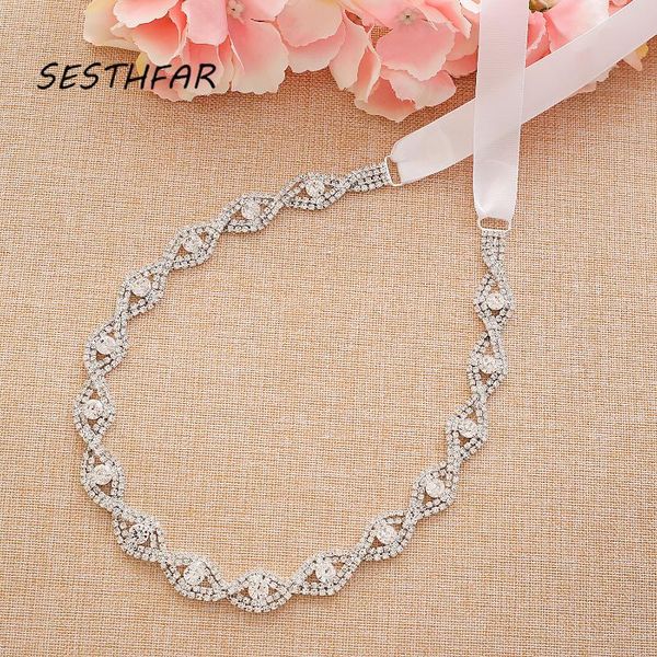 wedding sashes sesthfar crystal belts satin rhinestone dress belt handmade bridal ribbon accessories, White
wedding sashes sesthfar crystal belts satin rhinestone dress belt handmade bridal ribbon accessories, White