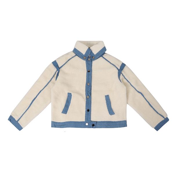 jacket Msxu denim feminine sewing lamb wool autumn and female winter loose padded small coat, Black;brown
jacket Msxu denim feminine sewing lamb wool autumn and female winter loose padded small coat, Black;brown
