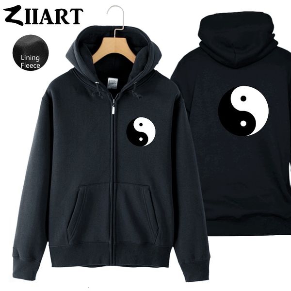 yin and yang chinese style philosophy taoist body boys man full zip fleece hoodie couple clothes ziiart, Black
yin and yang chinese style philosophy taoist body boys man full zip fleece hoodie couple clothes ziiart, Black