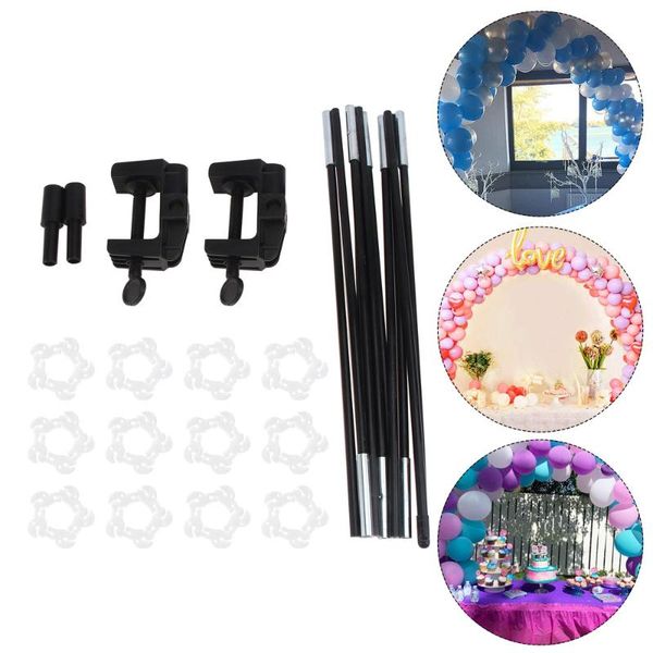 party decoration 1 set of wedding balloon arched door detachable archway accessories (black)
party decoration 1 set of wedding balloon arched door detachable archway accessories (black)