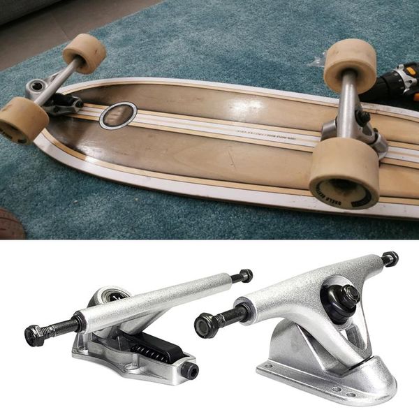 2pcs 6inch durable aluminum alloy longboard decks trucks skateboard parts skateboarding
2pcs 6inch durable aluminum alloy longboard decks trucks skateboard parts skateboarding