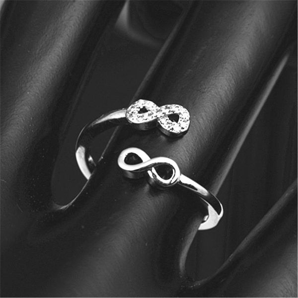 cluster rings fashionable silver color female ring temperament love 8 word inlaid zircon hand jewelry, Golden;silver
cluster rings fashionable silver color female ring temperament love 8 word inlaid zircon hand jewelry, Golden;silver