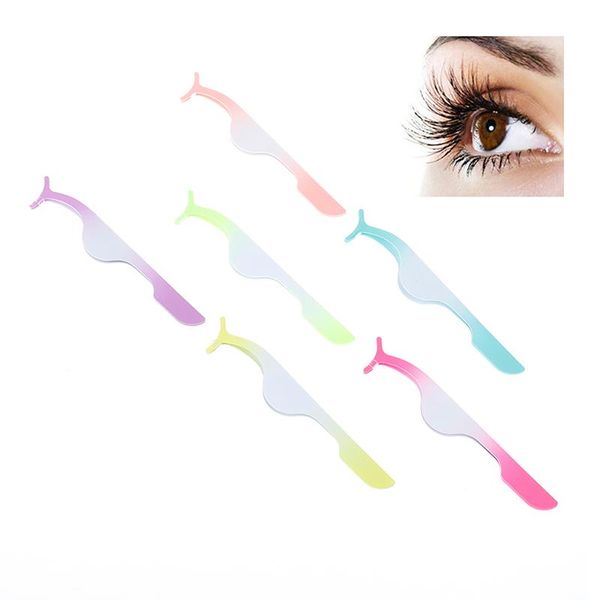 eyelash curler 1pc false tweezers eyelashes applicator extension nipper clamp makeup tools
eyelash curler 1pc false tweezers eyelashes applicator extension nipper clamp makeup tools