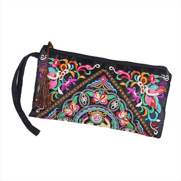 women wallet embroider purse clutch mobile phone bag coin butterfly flower drop high quality, Red;black
women wallet embroider purse clutch mobile phone bag coin butterfly flower drop high quality, Red;black