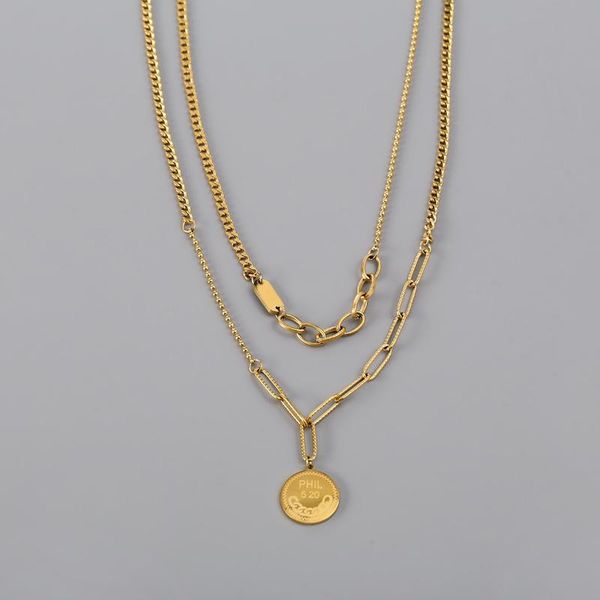 chains korean girls 520 letters temperament personality light luxury niche double titanium steel clavicle chain, Silver
chains korean girls 520 letters temperament personality light luxury niche double titanium steel clavicle chain, Silver