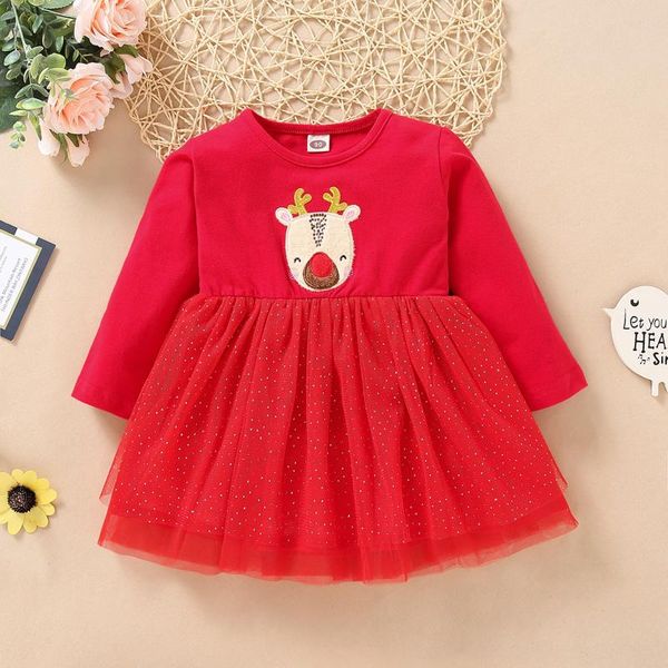 girl's dresses xmas 1-4 year children kids baby girl clothe set christmas pageant tutu lace dress princess outfits sets, Red;yellow
girl's dresses xmas 1-4 year children kids baby girl clothe set christmas pageant tutu lace dress princess outfits sets, Red;yellow