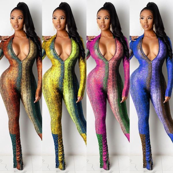 gym clothing haoohu 2021 winter women's jumpsuits sportwear fashion elegant patchwork long sleeve v-neck zipper tight slim, White;black
gym clothing haoohu 2021 winter women's jumpsuits sportwear fashion elegant patchwork long sleeve v-neck zipper tight slim, White;black