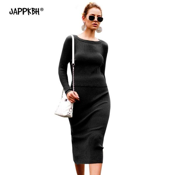 two piece dress autumn winter knitted sweater women sets 2021 casual solid warm thick oversized pullover long dresses set, White
two piece dress autumn winter knitted sweater women sets 2021 casual solid warm thick oversized pullover long dresses set, White