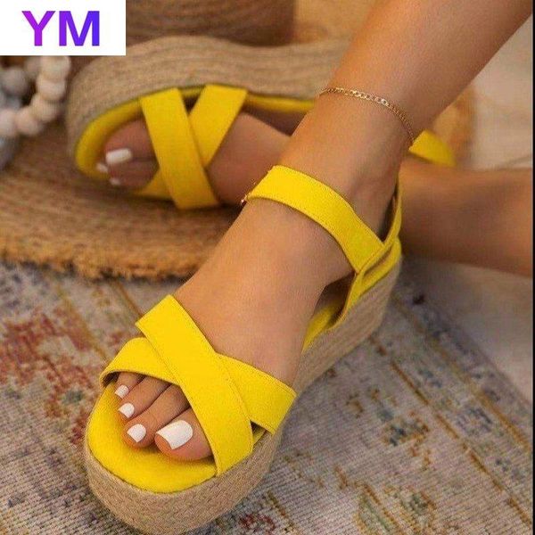 platform shoes woman sandals walking brand straw women's vulcanize buckle fashion spring casual female 35-43 dress, Black
platform shoes woman sandals walking brand straw women's vulcanize buckle fashion spring casual female 35-43 dress, Black