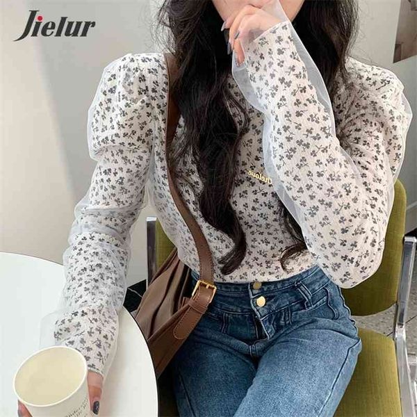 mesh patchwork women's t-shirt long sleeve bottoming floral slim t shirts turtleneck puff female s-l 210426, White
mesh patchwork women's t-shirt long sleeve bottoming floral slim t shirts turtleneck puff female s-l 210426, White