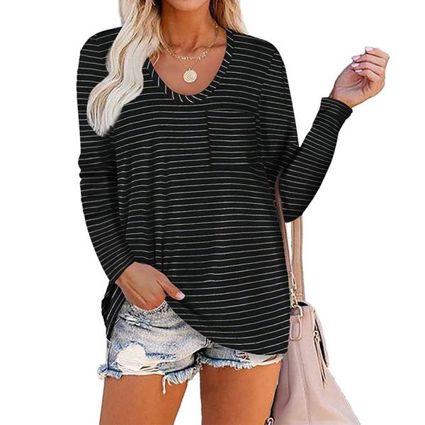 women's blouses & shirts and long sleeve casual fashion loose fit basic vintage harajuku ropa mujer camisetas, White
women's blouses & shirts and long sleeve casual fashion loose fit basic vintage harajuku ropa mujer camisetas, White