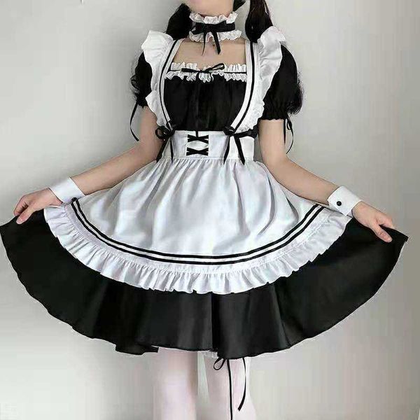 luxury prom dresses maid cos boss lolita suit lovely student two dimensional costume large size night show, Black
luxury prom dresses maid cos boss lolita suit lovely student two dimensional costume large size night show, Black
