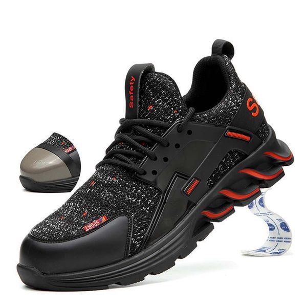 boots fashion work european standard steel toe cap smash-proof and puncture-proof shoes lightweight breathable safety, Black
boots fashion work european standard steel toe cap smash-proof and puncture-proof shoes lightweight breathable safety, Black
