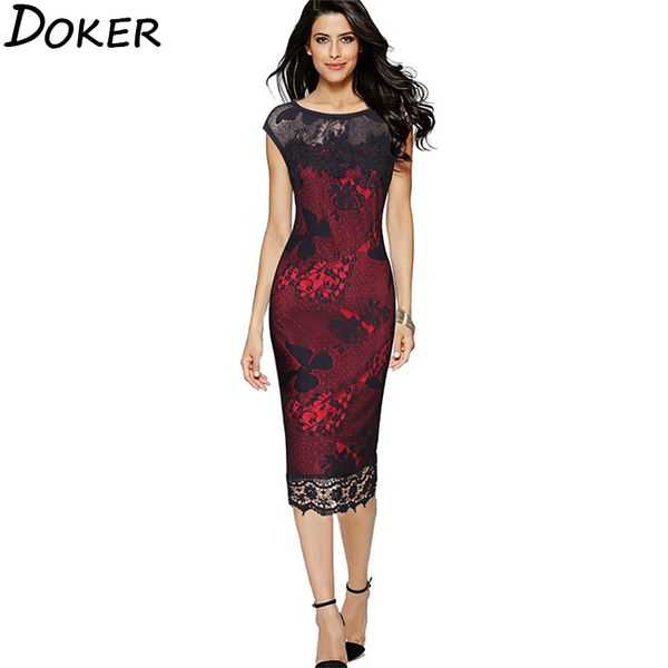 new elegant office work midi dress women o-neck sleeveless evening party ladies dress lace embroidery plus size dress 210423, Black;gray
new elegant office work midi dress women o-neck sleeveless evening party ladies dress lace embroidery plus size dress 210423, Black;gray