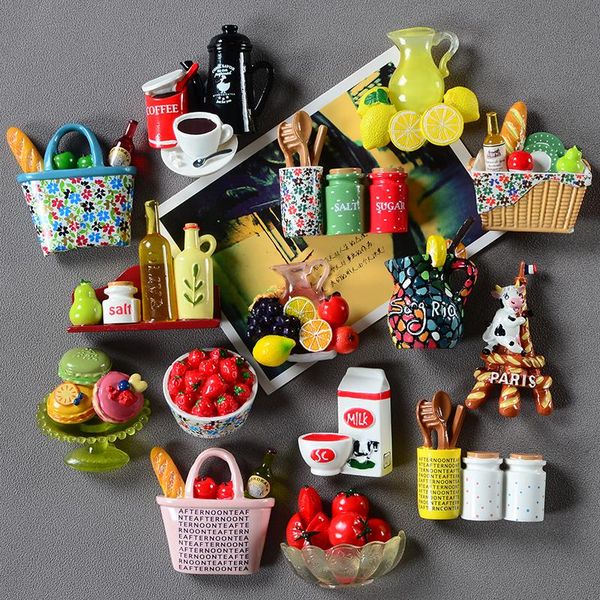 fridge magnets export personality creative home decor refrigerator paste magnetic 3d simulation afternoon-tea decoration magnet 
fridge magnets export personality creative home decor refrigerator paste magnetic 3d simulation afternoon-tea decoration magnet