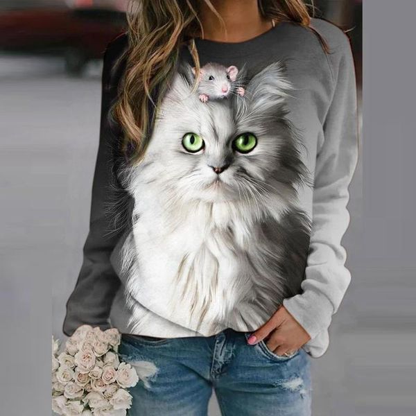 fashion oversized hoodies women leisure cat print long sleeve round neck casual loose sweatshirts girls hood t3 women's &, Black
fashion oversized hoodies women leisure cat print long sleeve round neck casual loose sweatshirts girls hood t3 women's &, Black