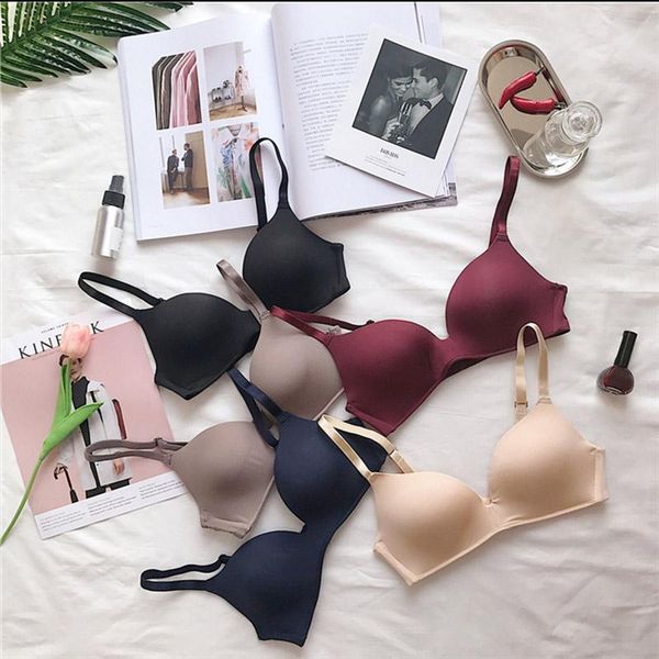 bras seamless bra women clothes underwear bralette bh lingerie female push up without bones unwired no wire brassiere, Red;black
bras seamless bra women clothes underwear bralette bh lingerie female push up without bones unwired no wire brassiere, Red;black