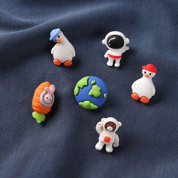 goose lapel pins plastic resin astronaut carrot earth bear brooches cute sweet kawaii cartoon jewelry gift for kids friends, Blue
goose lapel pins plastic resin astronaut carrot earth bear brooches cute sweet kawaii cartoon jewelry gift for kids friends, Blue