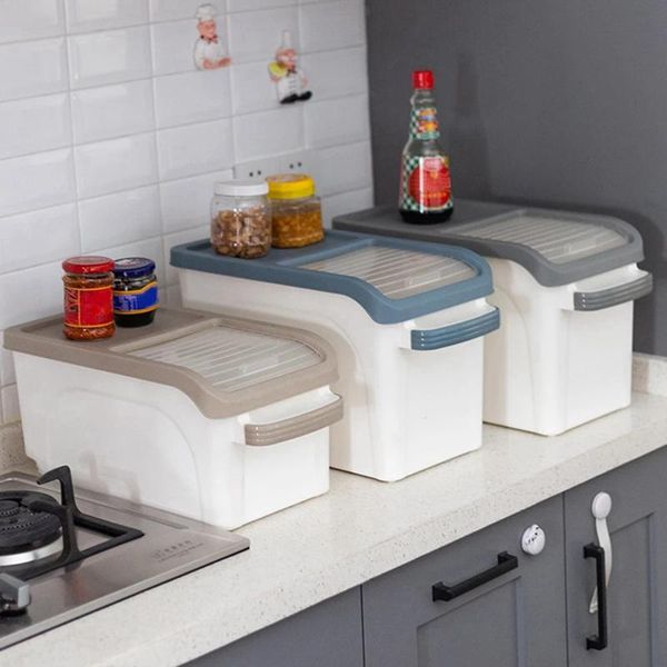 storage bottles & jars 15kg rice box grain cereal dispenser flip lid food organizer container portable
storage bottles & jars 15kg rice box grain cereal dispenser flip lid food organizer container portable