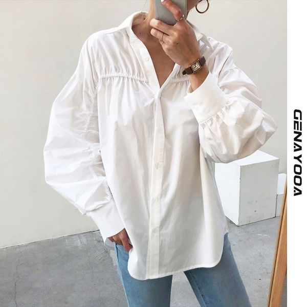 genayooa streetwear spring autumn white blouse and blouses korean shirts ladies chic blusas women clothes 210417
genayooa streetwear spring autumn white blouse and blouses korean shirts ladies chic blusas women clothes 210417