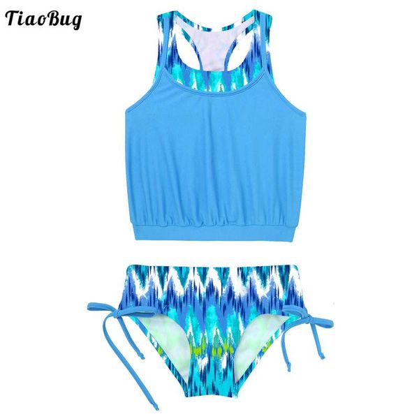 one-pieces tiaobug summer 2pcs kids girls swimwear round neck sleeveless racer back vest and briefs set beach bikini bathing, Black
one-pieces tiaobug summer 2pcs kids girls swimwear round neck sleeveless racer back vest and briefs set beach bikini bathing, Black