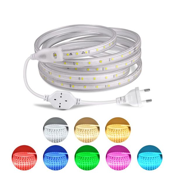 waterproof led strip light 220v outdoor neon lights tape 2835smd eu power supply for home kitchen cabinet tv backlight lighting strips
waterproof led strip light 220v outdoor neon lights tape 2835smd eu power supply for home kitchen cabinet tv backlight lighting strips