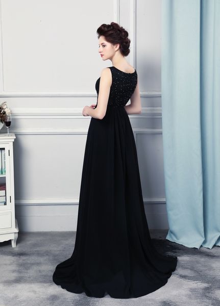 prom dresses es vestidos de noiva sweep train v neck black evening gowns split side sleeveless beading
prom dresses es vestidos de noiva sweep train v neck black evening gowns split side sleeveless beading