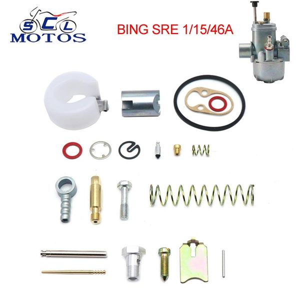 motorcycle fuel system sclmotos- 15mm bing carb carburetor carburedor moped scooter motorbike sre 1/15/46a repair kit racing
motorcycle fuel system sclmotos- 15mm bing carb carburetor carburedor moped scooter motorbike sre 1/15/46a repair kit racing