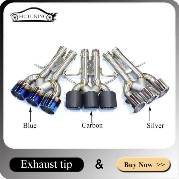 motorcycle exhaust system one piece car stainless steel muffler tailtips for 10th 2021+ carbon fiber three tips
motorcycle exhaust system one piece car stainless steel muffler tailtips for 10th 2021+ carbon fiber three tips