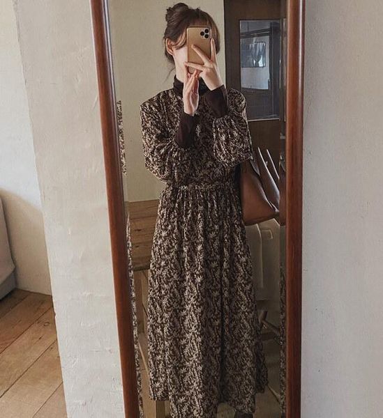 spring girls dress women print long sleeve womens dresses female vintage party boho robe femme vestido autumn casual, Black;gray
spring girls dress women print long sleeve womens dresses female vintage party boho robe femme vestido autumn casual, Black;gray