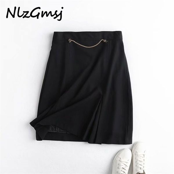 nlzgmsj winter skirt women england style fashion chain a-line mini faldas mujer moda casual s 210628, Black
nlzgmsj winter skirt women england style fashion chain a-line mini faldas mujer moda casual s 210628, Black