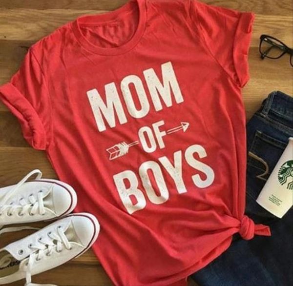 mom of boys arrow womens t shirt cotton casual funny yong girl street tee 6 colors mf 3, White
mom of boys arrow womens t shirt cotton casual funny yong girl street tee 6 colors mf 3, White