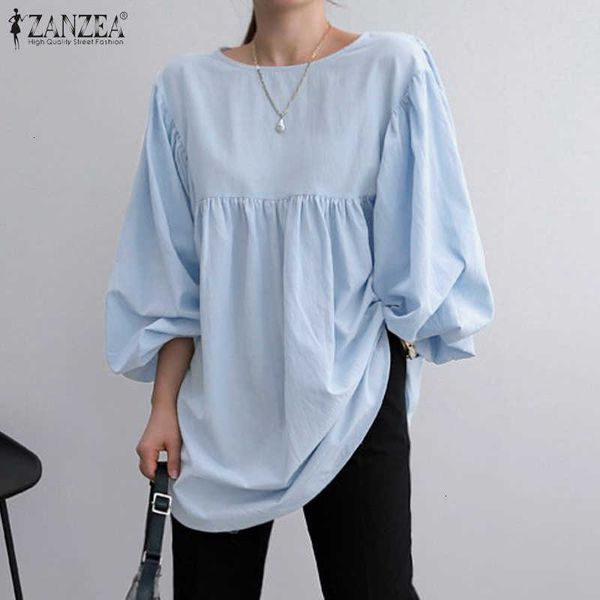 women's blouses & shirts blouses elegant solid puff sleeve blouse spring casual back button blusas female o neck plus size m3xo, White
women's blouses & shirts blouses elegant solid puff sleeve blouse spring casual back button blusas female o neck plus size m3xo, White