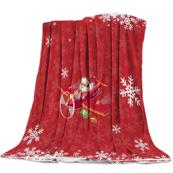 fluffy plush flannel fleece throw blanket, christmas santa claus flying red plane and snowflake luxury lightweight warm cozy
fluffy plush flannel fleece throw blanket, christmas santa claus flying red plane and snowflake luxury lightweight warm cozy