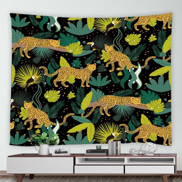 tapestries tropical green plants leopard tapestry animals monstera palm leaves nordic home decor wall hanging mural blanket boho
tapestries tropical green plants leopard tapestry animals monstera palm leaves nordic home decor wall hanging mural blanket boho