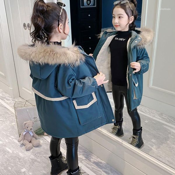 down coat 5 6 8 10 12 years girls warm winter 2021 solid parkas outerwear outdoor outfit children kids fur hooded jacket white1, Blue;gray
down coat 5 6 8 10 12 years girls warm winter 2021 solid parkas outerwear outdoor outfit children kids fur hooded jacket white1, Blue;gray