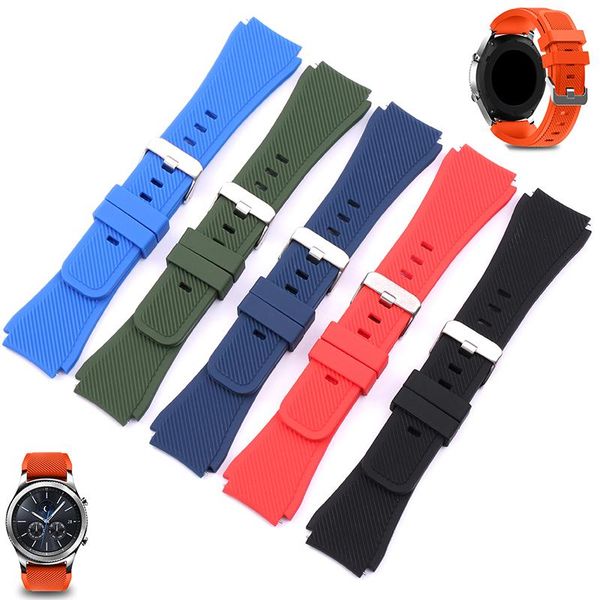 watch bands sport strap for samsung galaxy watchband 46mm gear s3 frontier classic silicone bracelet 22mm wristband replacement correa, Black;brown
watch bands sport strap for samsung galaxy watchband 46mm gear s3 frontier classic silicone bracelet 22mm wristband replacement correa, Black;brown