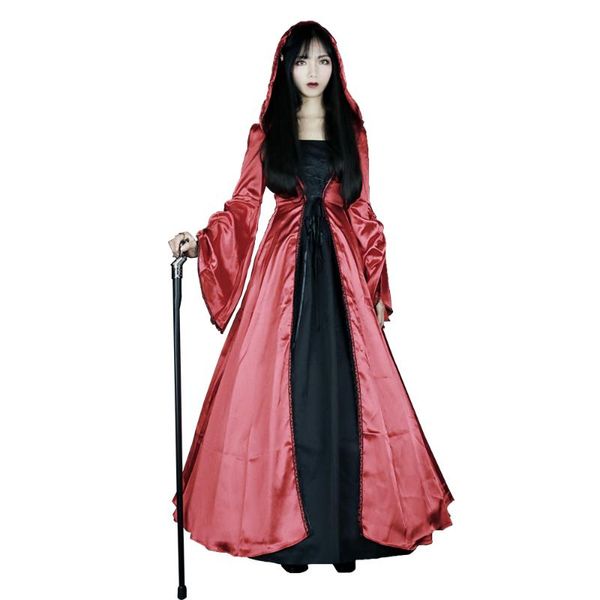 casual dresses lolita victorian women's dress vintage court costume cosplay party ball gown gothic gorgeous british with hood, Black;gray
casual dresses lolita victorian women's dress vintage court costume cosplay party ball gown gothic gorgeous british with hood, Black;gray