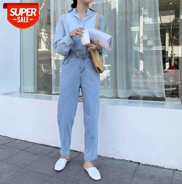 li zhiqi harlan jeans women retro light blue student casual trousers 110332 #on25, Black;gray
li zhiqi harlan jeans women retro light blue student casual trousers 110332 #on25, Black;gray