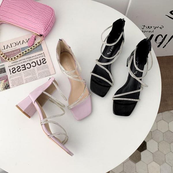 square toe comfort shoes for women rhinestone sandals 2021 summer high heels girls fashion high-heeled block pu back strap c, Black
square toe comfort shoes for women rhinestone sandals 2021 summer high heels girls fashion high-heeled block pu back strap c, Black