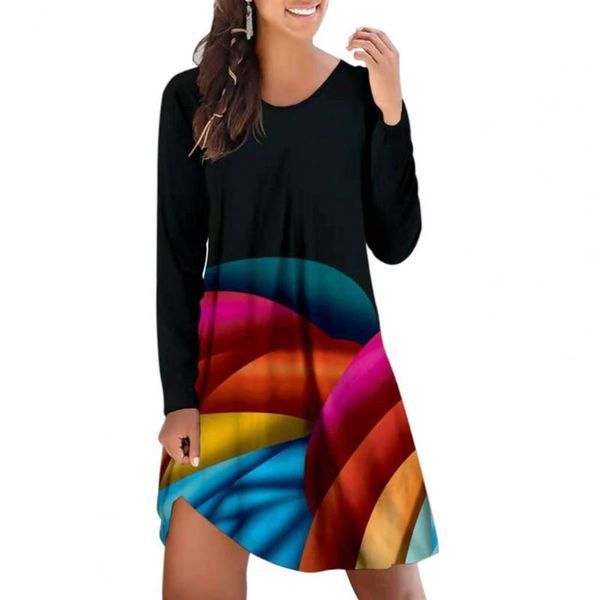 casual dresses women fashion dress floral print irregular hem autumn long sleeve a-line for streetwear daily dating, Black;gray
casual dresses women fashion dress floral print irregular hem autumn long sleeve a-line for streetwear daily dating, Black;gray