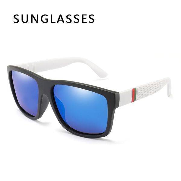 sunglasses trendy street shooting men's and women's fashion retro casual outdoor sports polarized gafas de sol, White;black
sunglasses trendy street shooting men's and women's fashion retro casual outdoor sports polarized gafas de sol, White;black