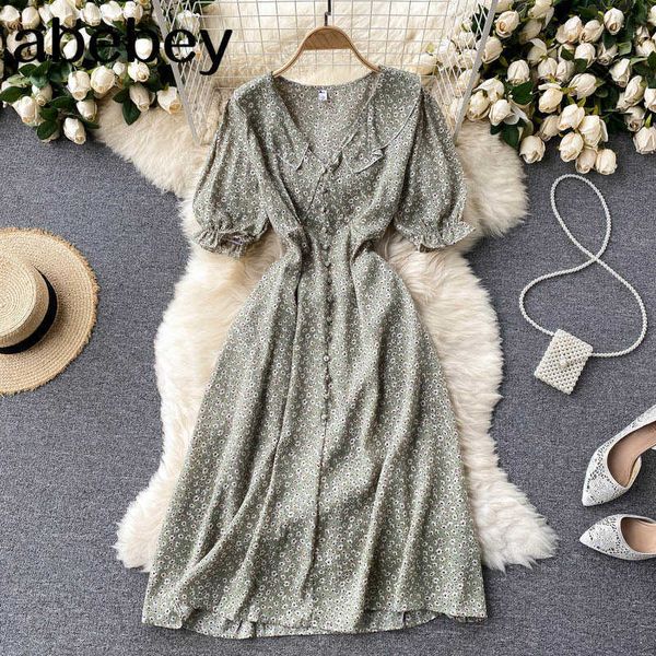 women bohemian floral dress korean puff sleeve v neck a-line dresses spring casual vacation print ruffles midi dress 210715, Black;gray
women bohemian floral dress korean puff sleeve v neck a-line dresses spring casual vacation print ruffles midi dress 210715, Black;gray
