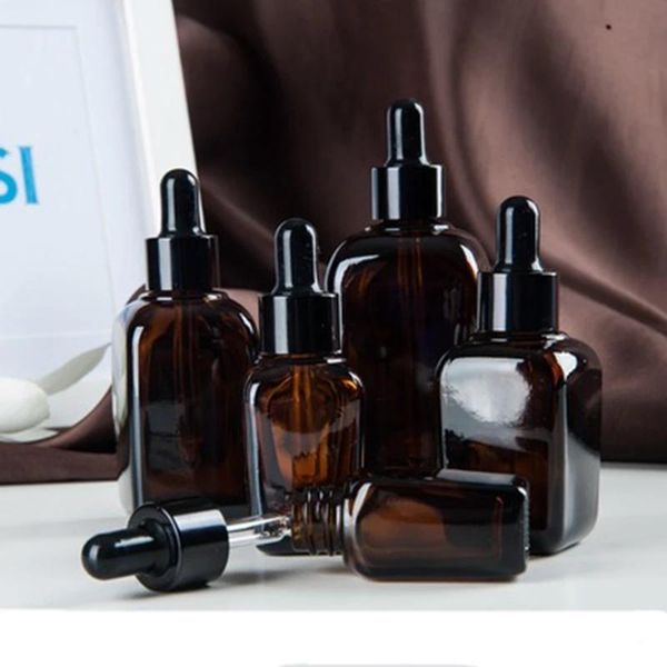 storage bottles & jars 6pcs 10ml20ml30ml50ml100ml square glass dropper bottle with eye pipette empty amber essential oils conta
storage bottles & jars 6pcs 10ml20ml30ml50ml100ml square glass dropper bottle with eye pipette empty amber essential oils conta