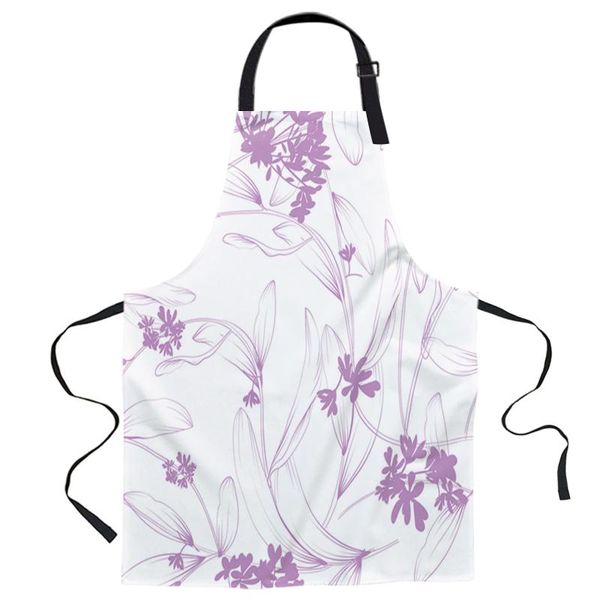 aprons purple flower white printed kitchen cooking baking canvas sleeveless for women man kids home delantal cocina
aprons purple flower white printed kitchen cooking baking canvas sleeveless for women man kids home delantal cocina