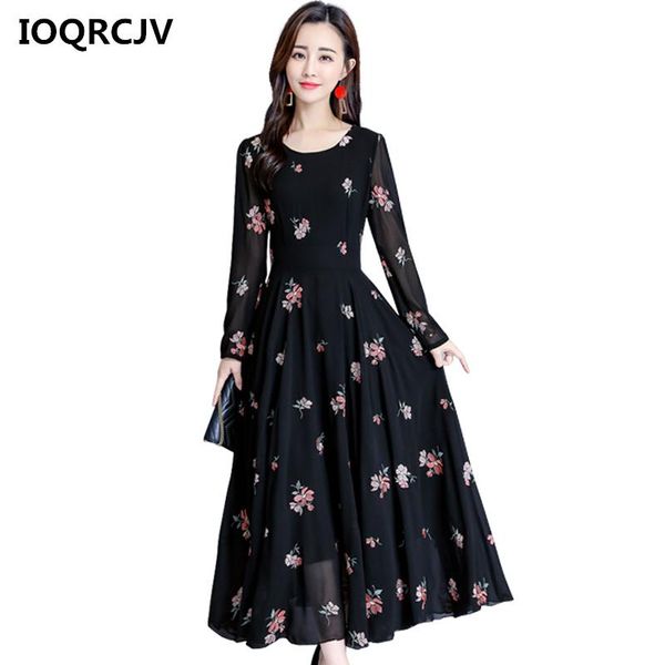 casual dresses 2021 summer women chiffon floral dress long sleeve slim maxi female elegant boho beach party vestidos 190, Black;gray
casual dresses 2021 summer women chiffon floral dress long sleeve slim maxi female elegant boho beach party vestidos 190, Black;gray
