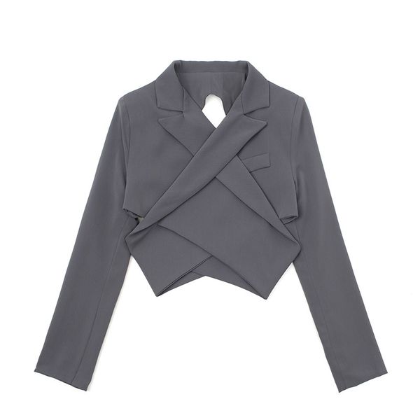fashion hollow blazer for women autumn lace up long sleeve designer irregular slim crop jacket veste femme blazers 210417, White;black
fashion hollow blazer for women autumn lace up long sleeve designer irregular slim crop jacket veste femme blazers 210417, White;black