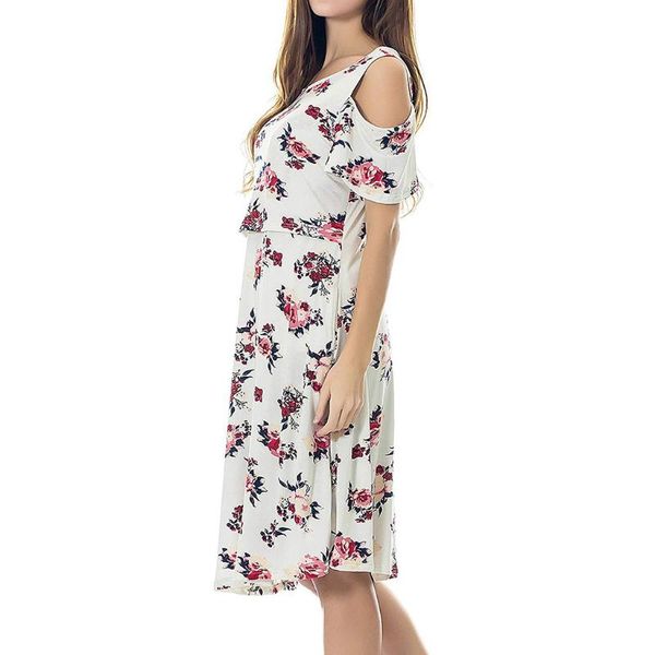 maternity dresses flower printed women nursing dress summer breastfeeding clothes pregnant womens clothing vestidos, White
maternity dresses flower printed women nursing dress summer breastfeeding clothes pregnant womens clothing vestidos, White