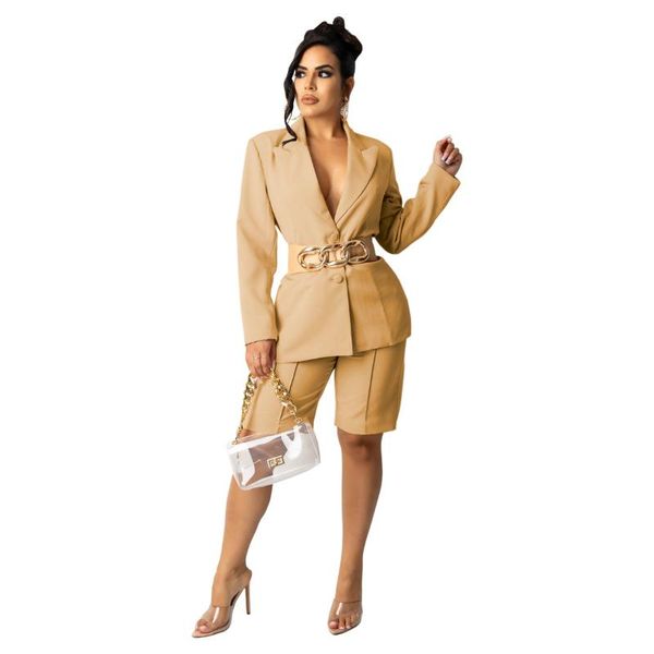women's tracksuits women two piece outfits 2021 business casual long sleeve blazer female skinny knee length pants office lady suit, Gray
women's tracksuits women two piece outfits 2021 business casual long sleeve blazer female skinny knee length pants office lady suit, Gray