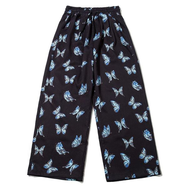 hip hop streetwear baggy pants men 2021 autumn bear butterfly print sweatpants harajuku jogger trousers cotton men's, Black
hip hop streetwear baggy pants men 2021 autumn bear butterfly print sweatpants harajuku jogger trousers cotton men's, Black
